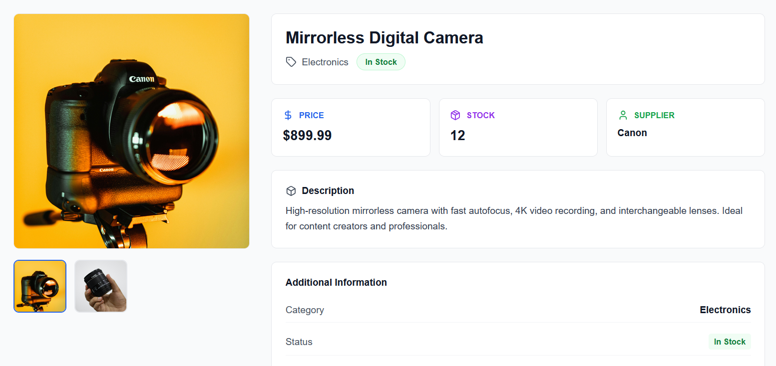 Product management view
